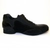 Sneakers da ballo uomo latino liscio tango camoscio vernice tessuto nero suola bufalo tacco 20